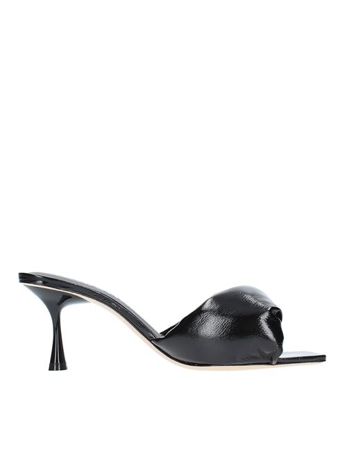 Mules in pelle STUDIO AMELIA | F406 NLK NAPLAKNERO